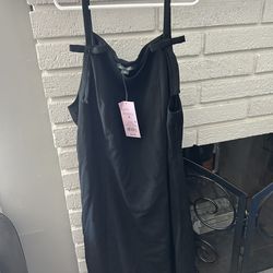 Black summer dress new size medium