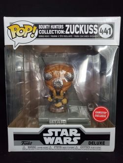 Funko Pop! Star Wars Deluxe: Bounty Hunters Collection  #441  Zuckuss Gamestop Exclusive 