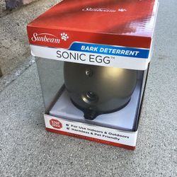New Sunbean Dog Bark Deterent  Sonic Egg (Valencia) $30