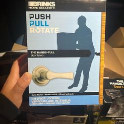 Brinks Hands Full Door Knob 