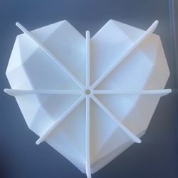 Large Heart Silicone Mold
