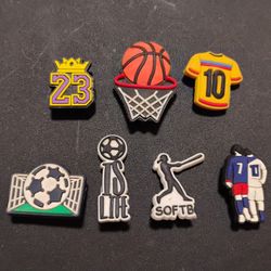 Sports Croc Charms 