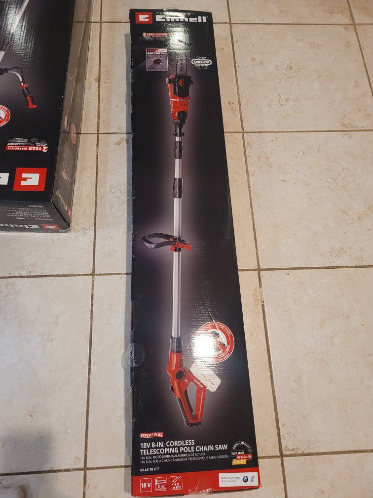 Extended Pole Chain Saw Cordless