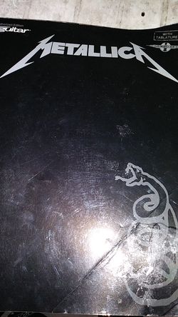 Metallica 12 Song Music Notes Guitar Edition