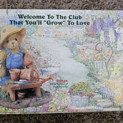 New Cherished Teddies Tristan 2002 Member Only Planter Pot Hugger Figurine Kit

Mint condition, kept in the box

2002 members only figurine

Tristan
P