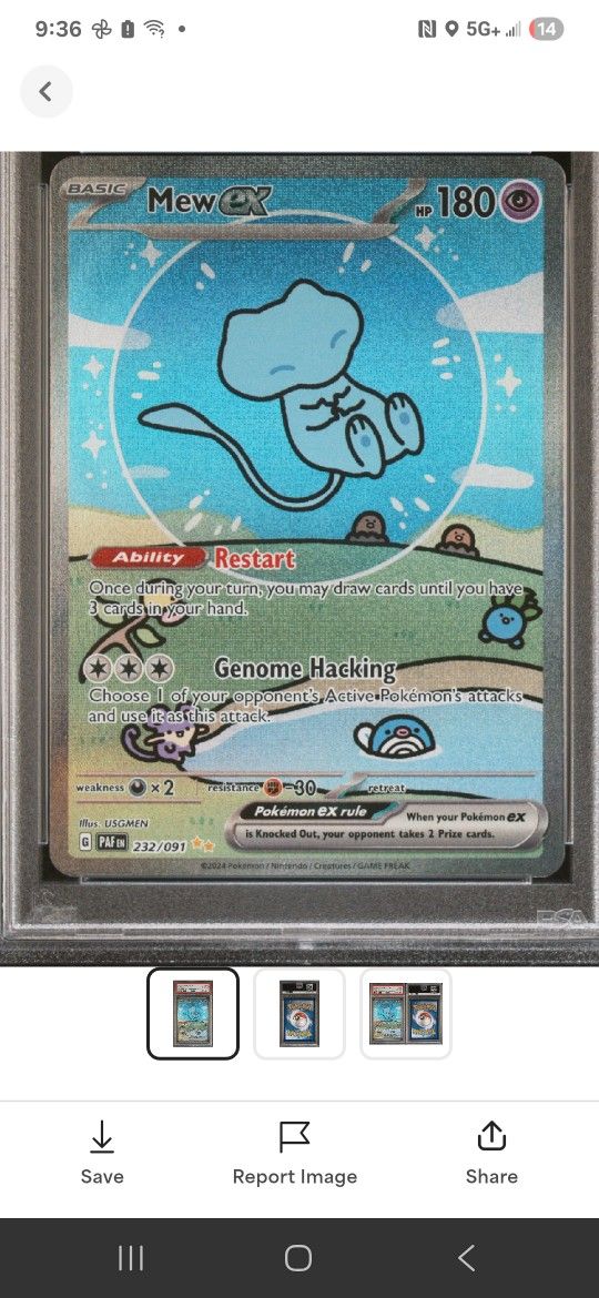 Bubble Mew PSA 10