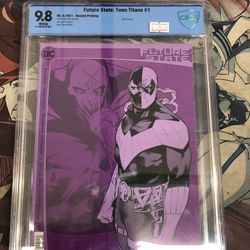 Future State: Teen Titans #1 9.8 Grade Comic