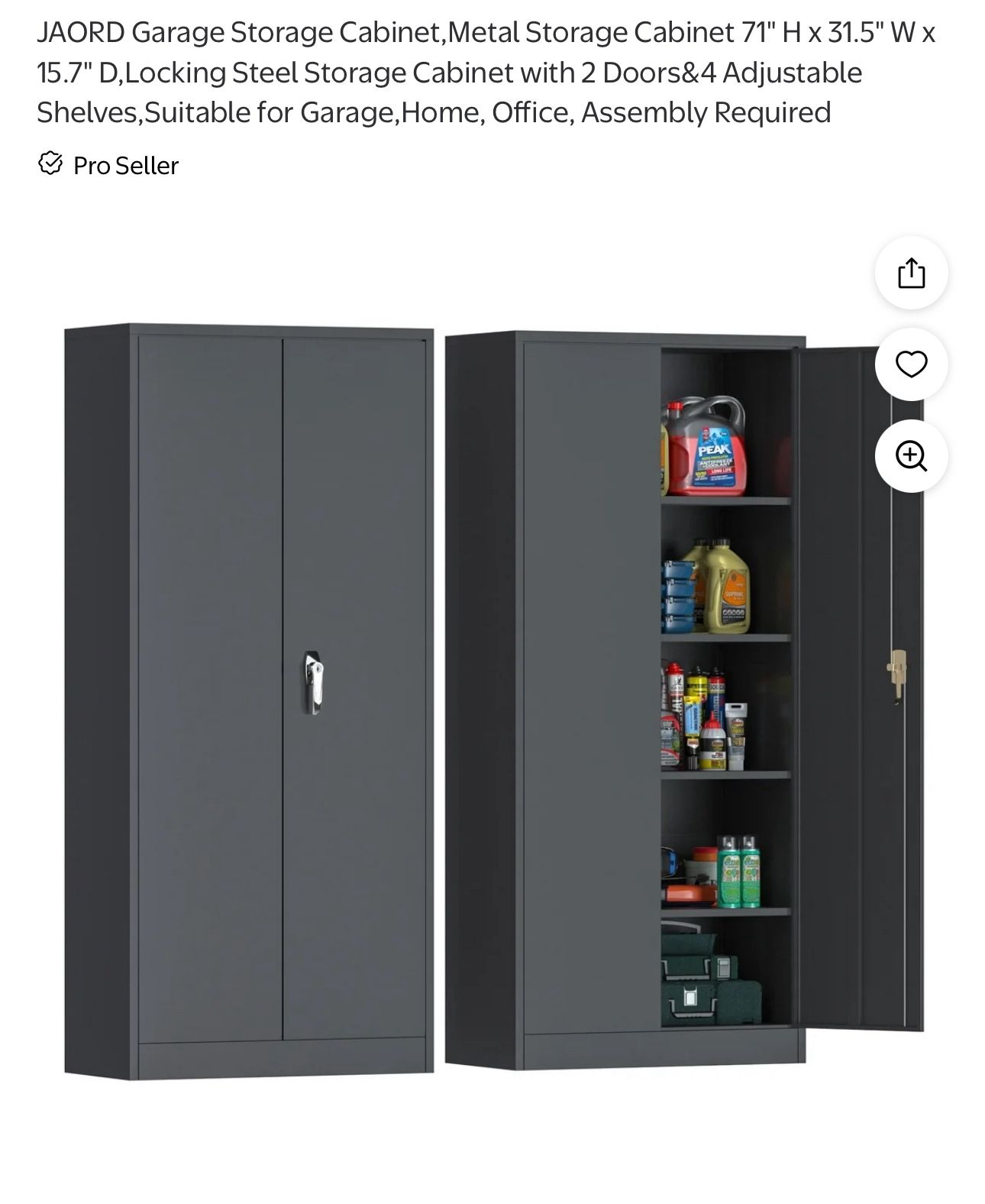 Garage Storage Cabinet,Metal Storage Cabinet