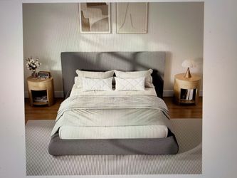 Brand new FULL softcloud bedframe with foam headboard