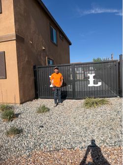 Gates and fence