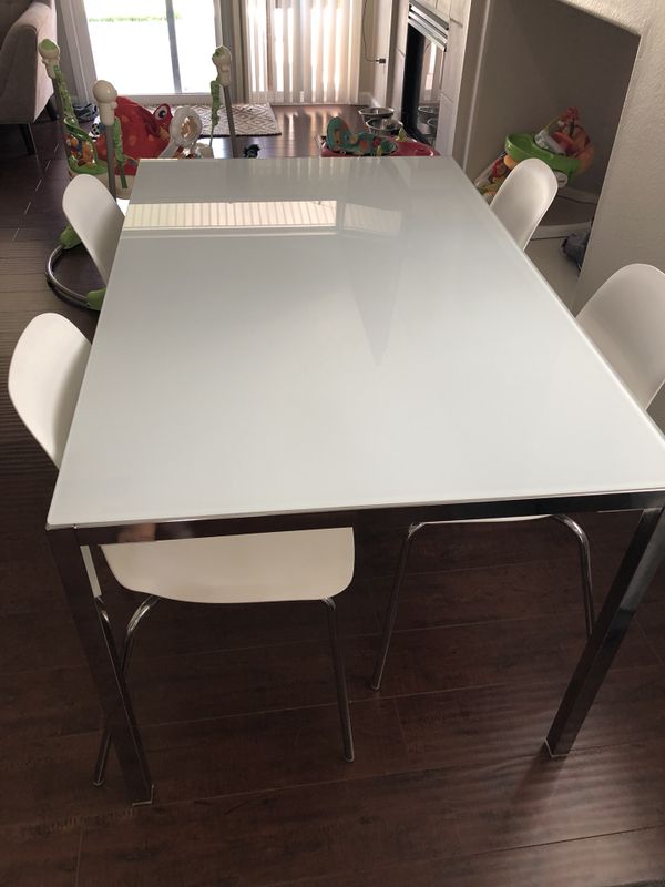 Ikea Dining Table And 4 Chairs For In Elk Grove Ca Offerup