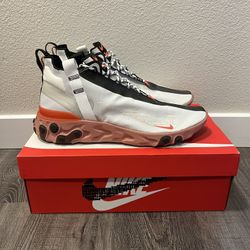 Nike React Runner Mid WR ISPA “White Light Crimson” Size 12