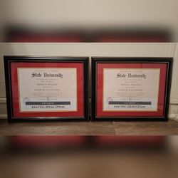 Matted Diploma/Document Frames