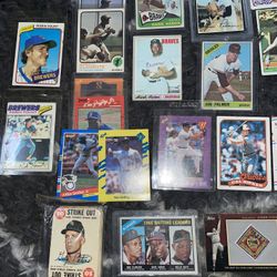 Vintage Baseball Card Collection