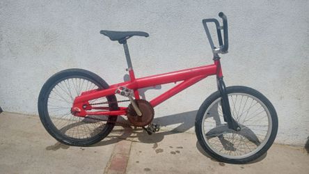 Red BMX Bike