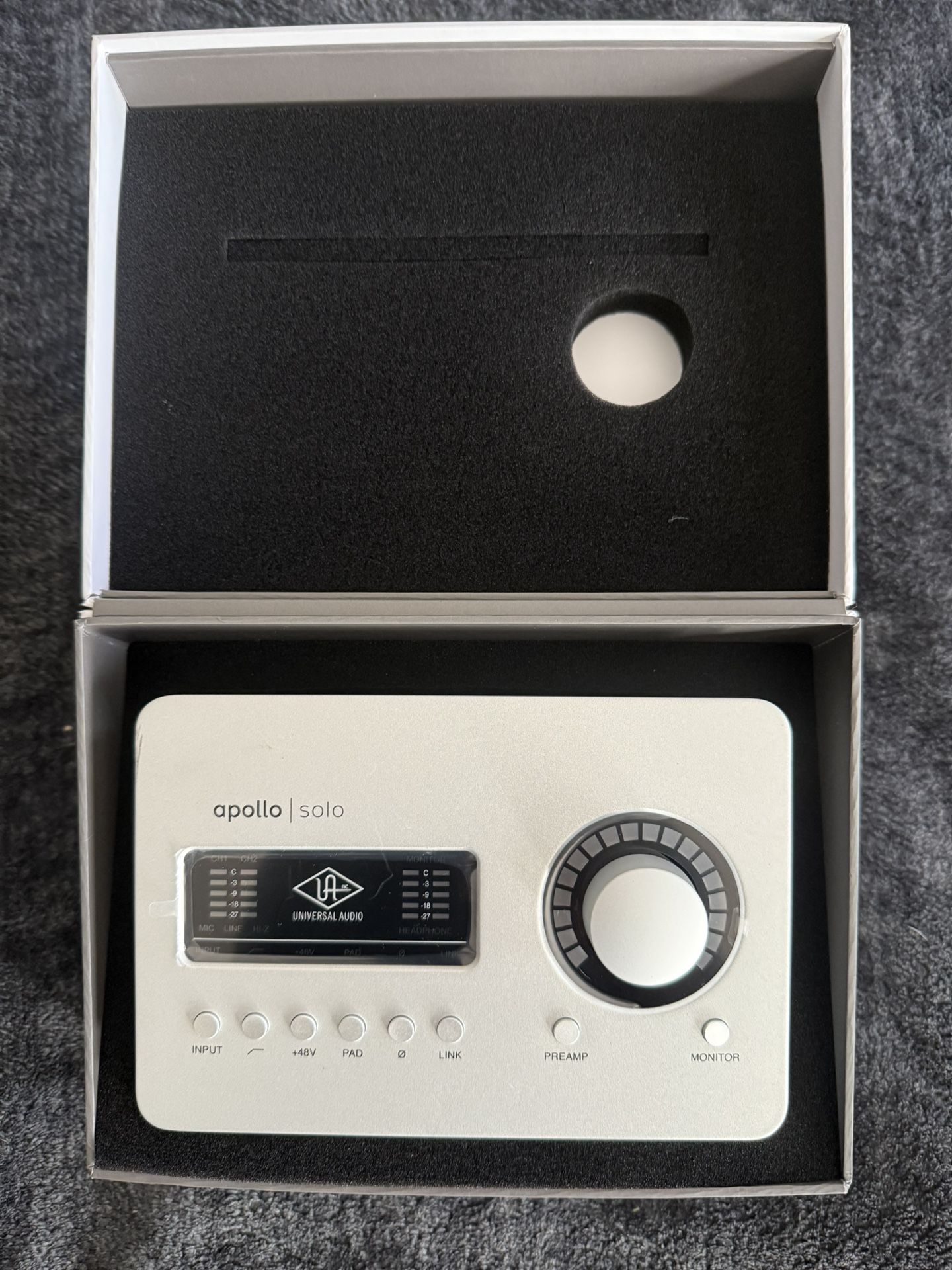 Universal Audio Apollo Solo (Thunderbolt 3) audio interface 