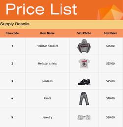 Shirts pants shoes hoodies and jewelry