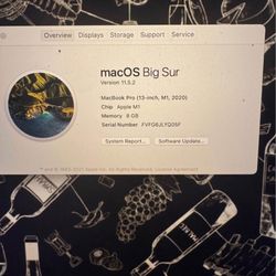 MacBook Pro 13 Inch M1 2020 