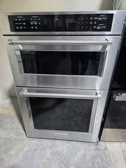 27" KITCHENAID MICROWAVE OVEN COMBO STAINLESS STEEL