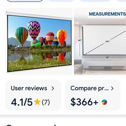 VIVO PROJECTOR SCREEN PS-M-100