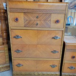 Vintage Art Deco Bedroom Set