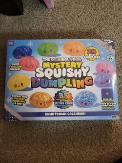 Mystery Squishy Dumpling Countdown Calendar