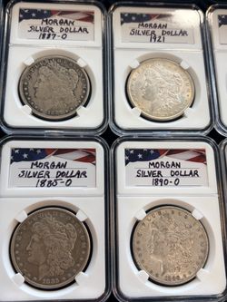 90% Silver U.S. Morgan Silver Dollars