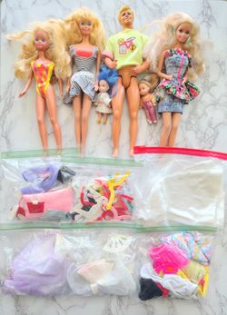 Vintage Barbie Dolls , Ken Dolls,  Clothes And Accessories 60's, 70's, 80 And 90's  WOULD TRADE