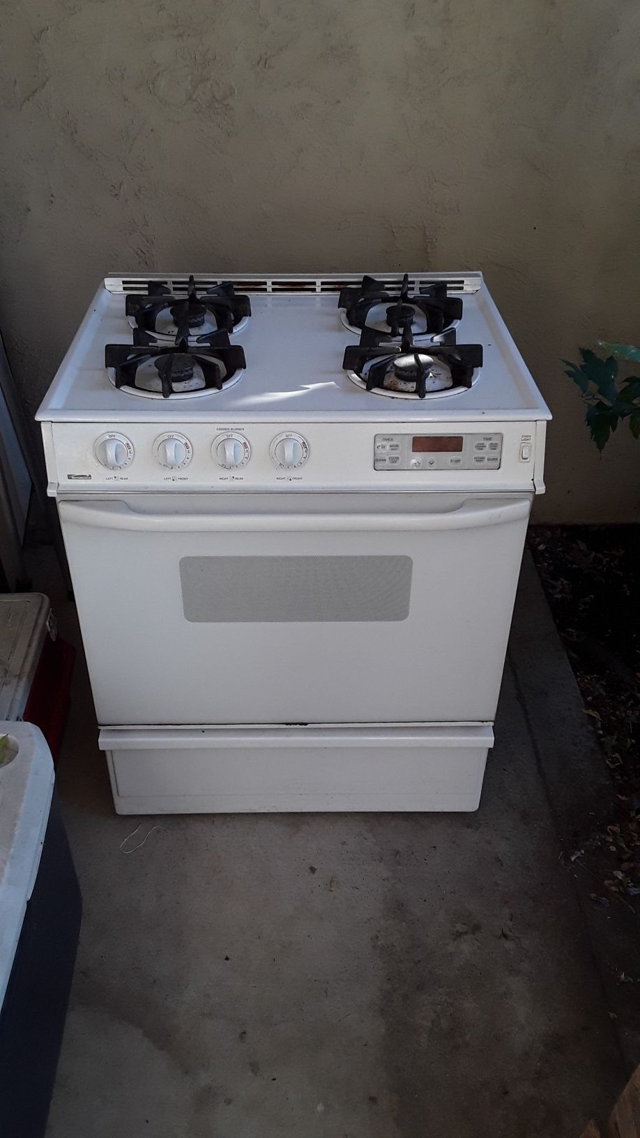 Kenmore matching appliances. Dishwasher and a Range