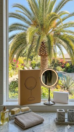 Large 10” Professional LED Makeup Mirror - Brand New in Box