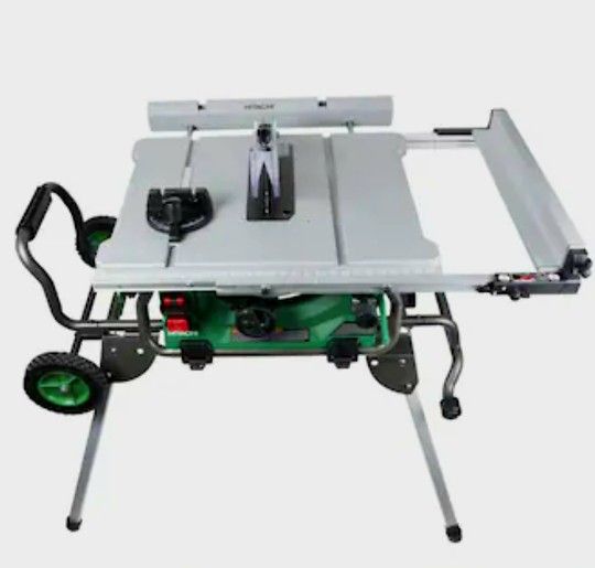 HITACHI FOLDABLE TABLE SAW LIKE NEW