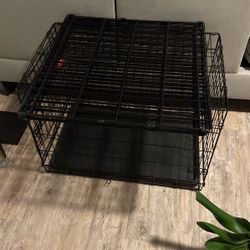 Small Dog Cage With Supplies