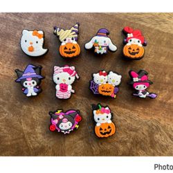 Halloween Hello Kitty, Croc Charms Bundle
