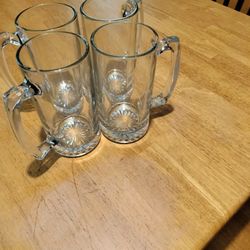 4 Beer Mugs