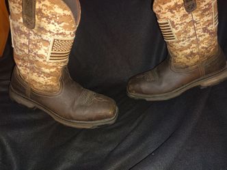 Ariat work hog patriots size 13