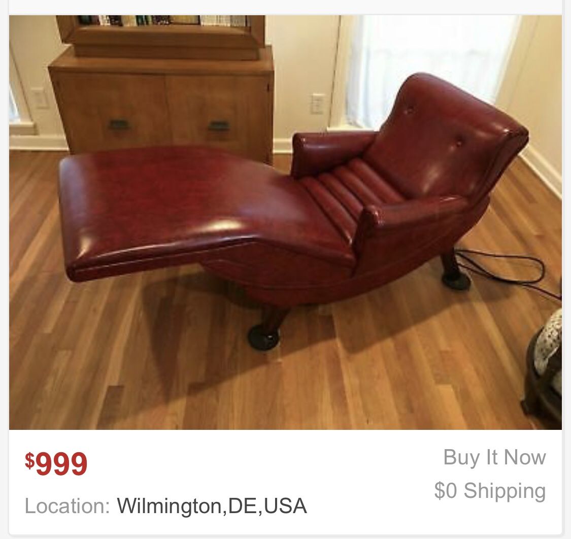 Vintage 50s Massage Chair