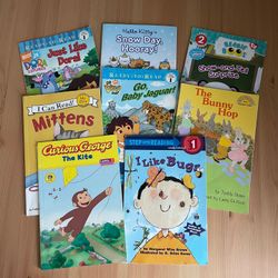 Children’s Easy Reader Beginner Books Kids Lot 