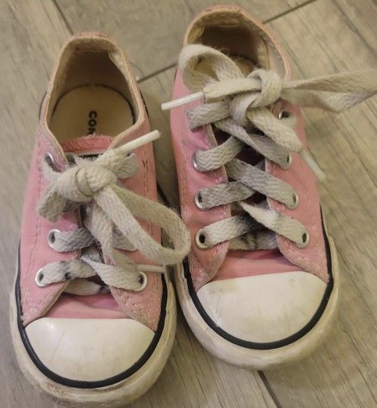 Baby/Toddler Pink Converse Shoes

