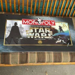 Star Wars Sealed Monopoly Board Game Classic Trilogy Edition New