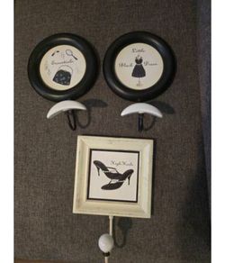 NEW coat purse wall hooks closet Organizer