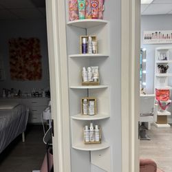 White Wall Corner Shelf 