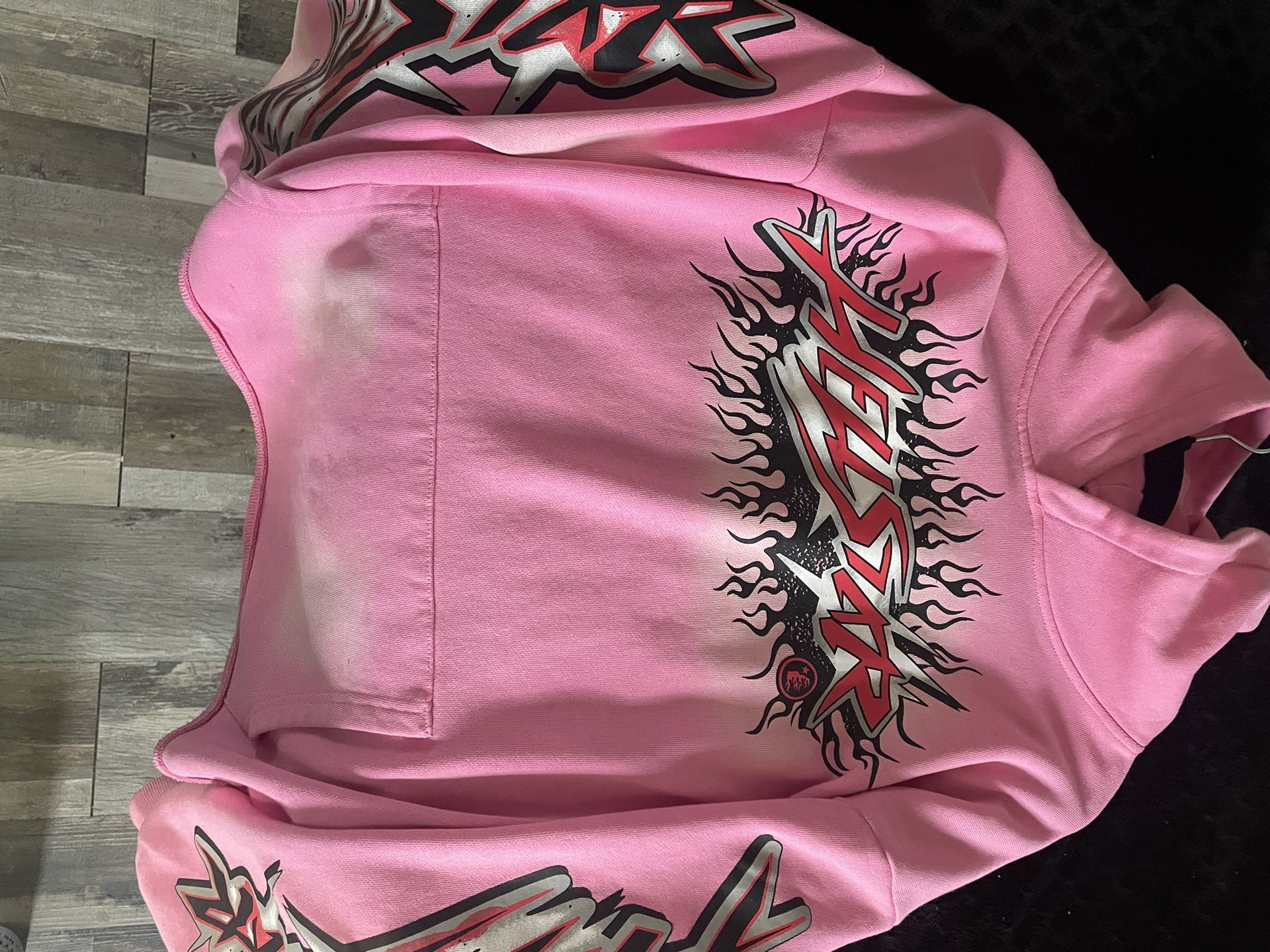 Hell star Pink Hoodie