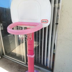 Pink Basketball Hoop 
