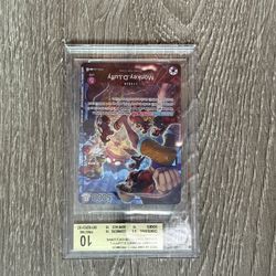 Luffy collectors club exclusive BGS 10