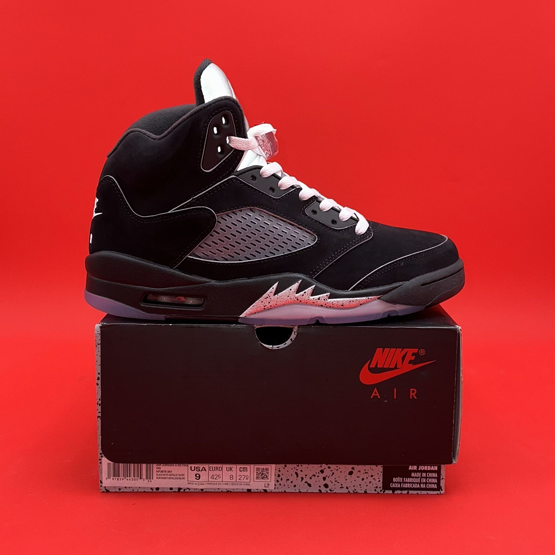 Air Jordan 5 Retro *Black Metallic Reimagined*