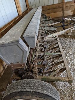 John Deere V.B. grain drill