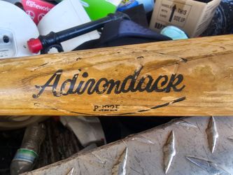 Vintage 1970s Joe Torre Adirondack 302F Big Stick Flame Treated Baseball Bat