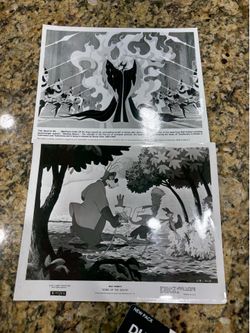 Box of old Disney prints