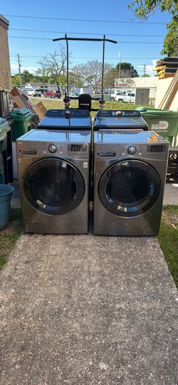 Washer and dryer LG