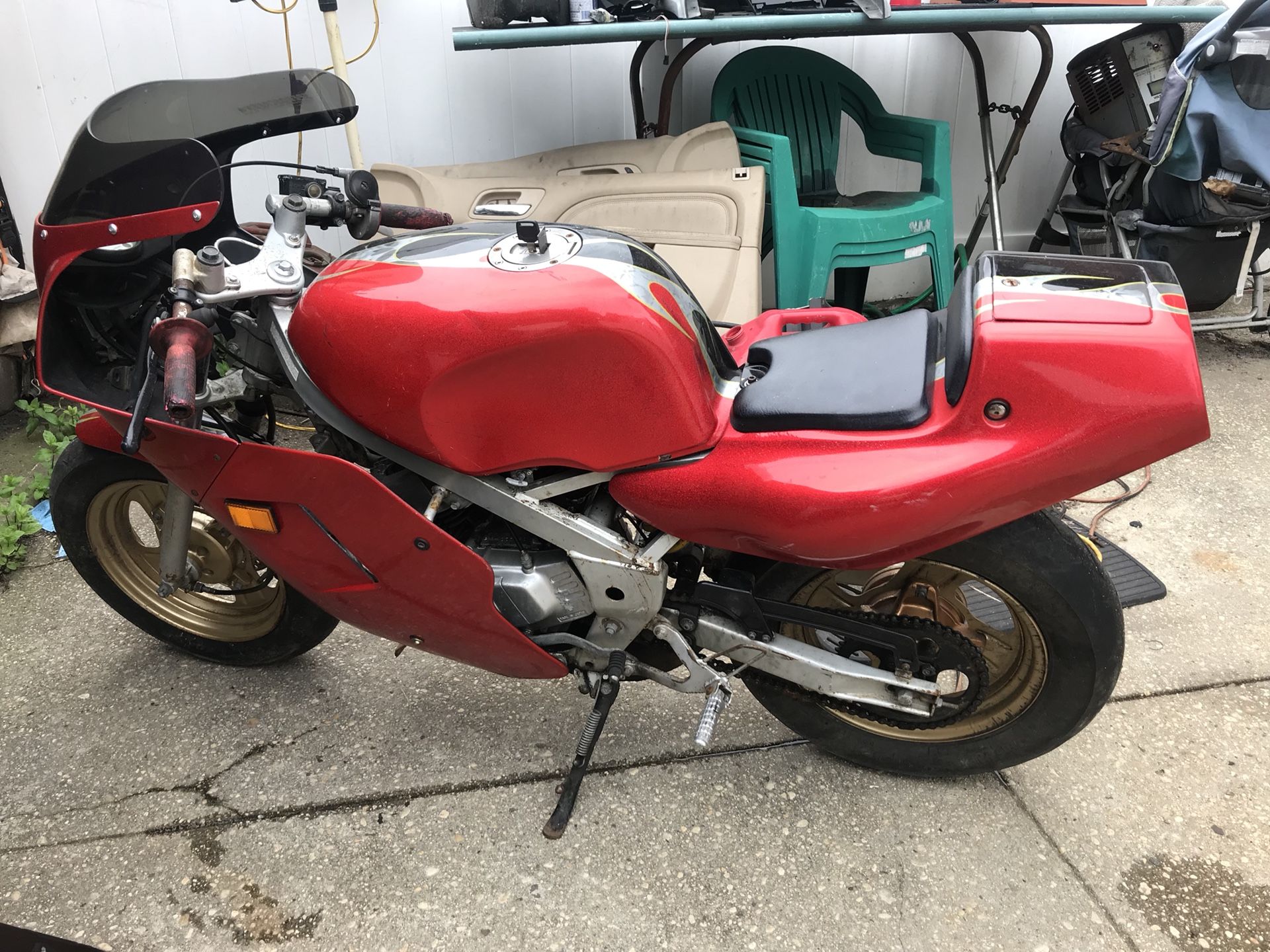 1988 yamaha ysr50 very rare bike, street legal, clean vin